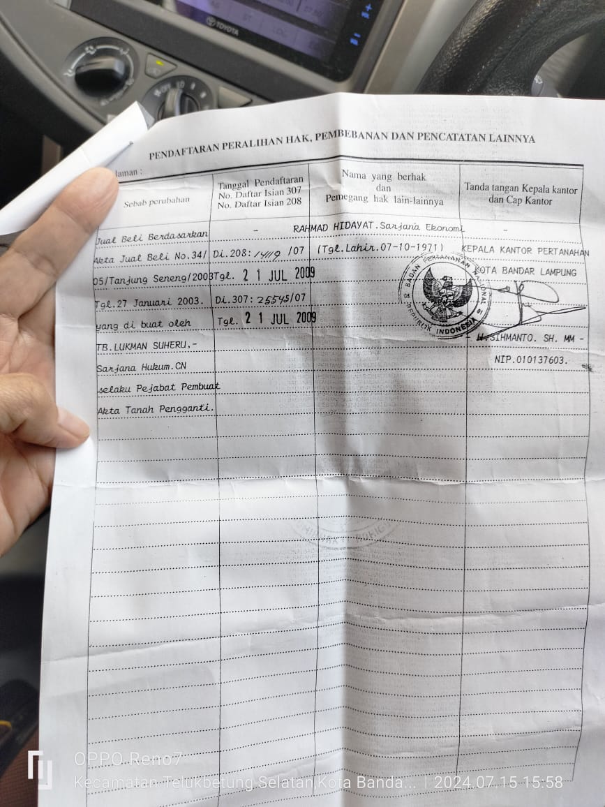 Dijual Cepat Rumah Bersih di Perumahan Tanjung Raya Permai, Tanjung Senang, Balam